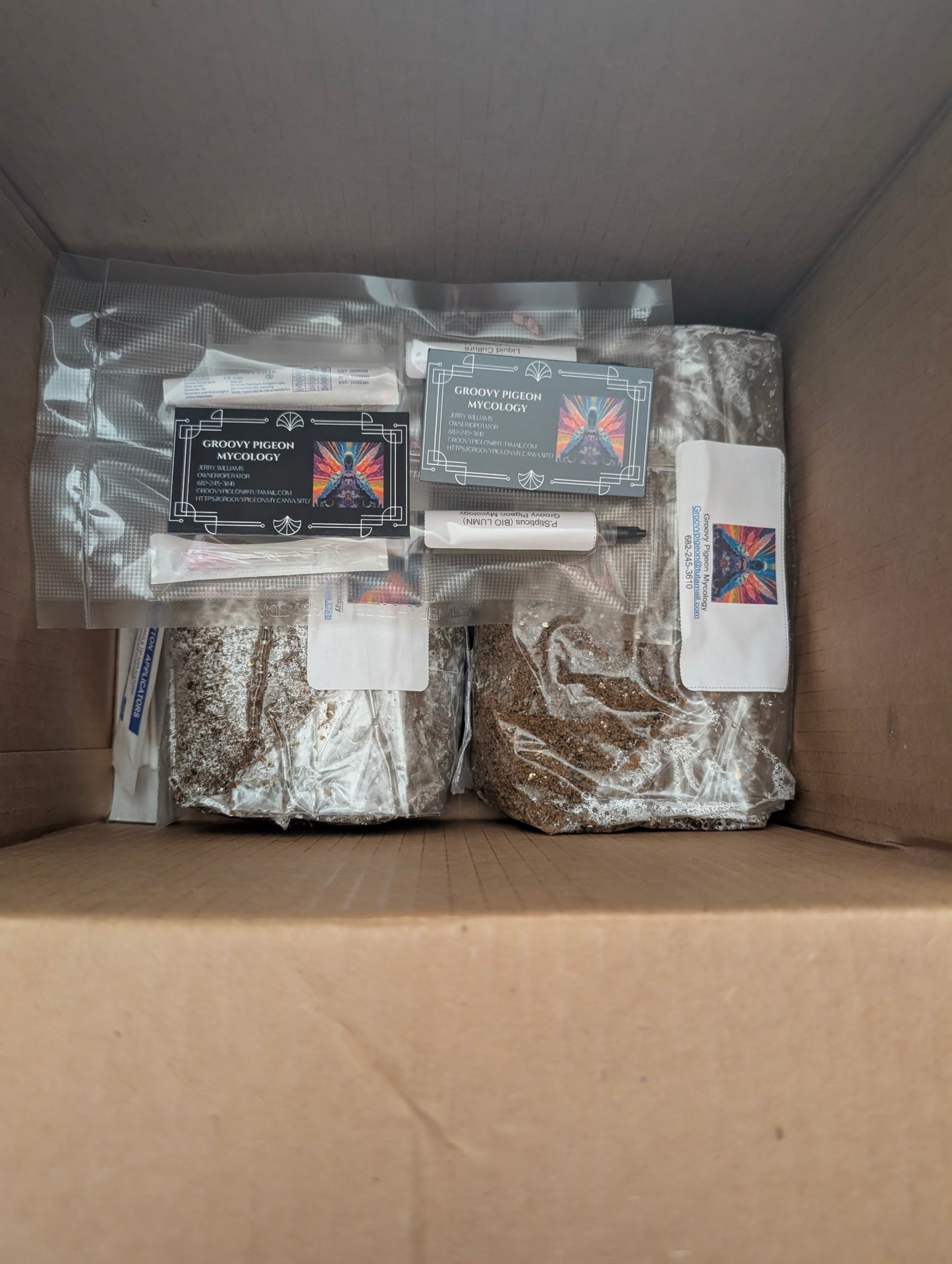 5lbs Complete Glow In the Dark Grow Kit